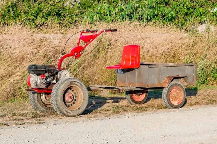 تصویر 1 از خرید تیلر چهار چرخ کاما + قیمت فروش استثنایی